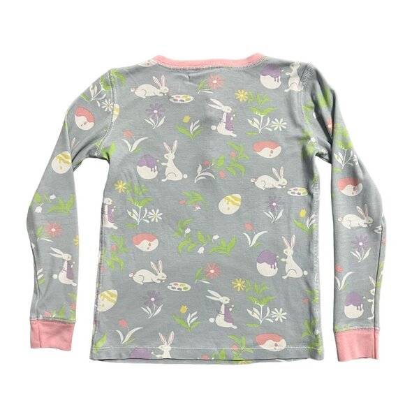The Beaufort Bonnet Company TBBC Sz 8 Pima Cotton Easter Bunny Pajamas - Picture 3 of 9